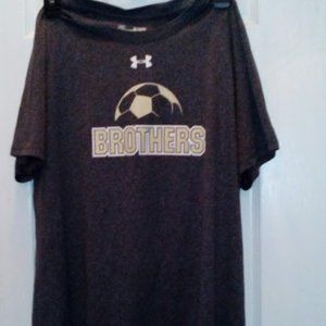 UnderArmour Mens XL HeatGear T-shirt Soccer